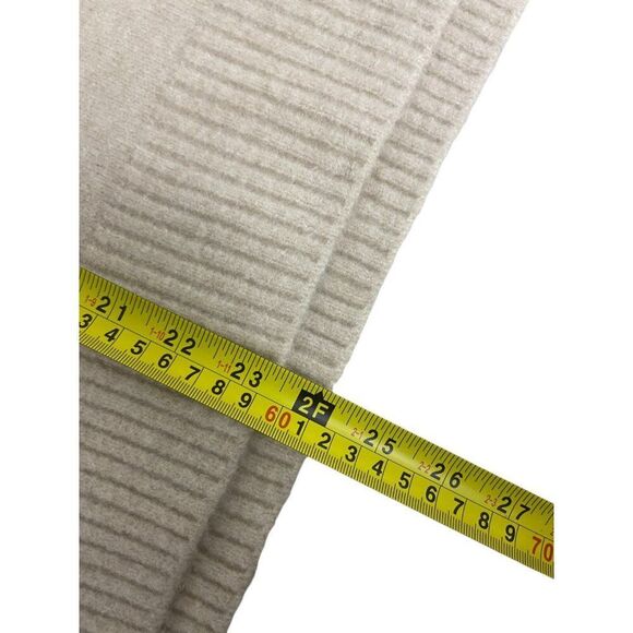 Zara Womens Sweater L Ecru Beige Pullover Crew Neck Cozy Soft Knit 2142/168 NWT - Picture 10 of 11